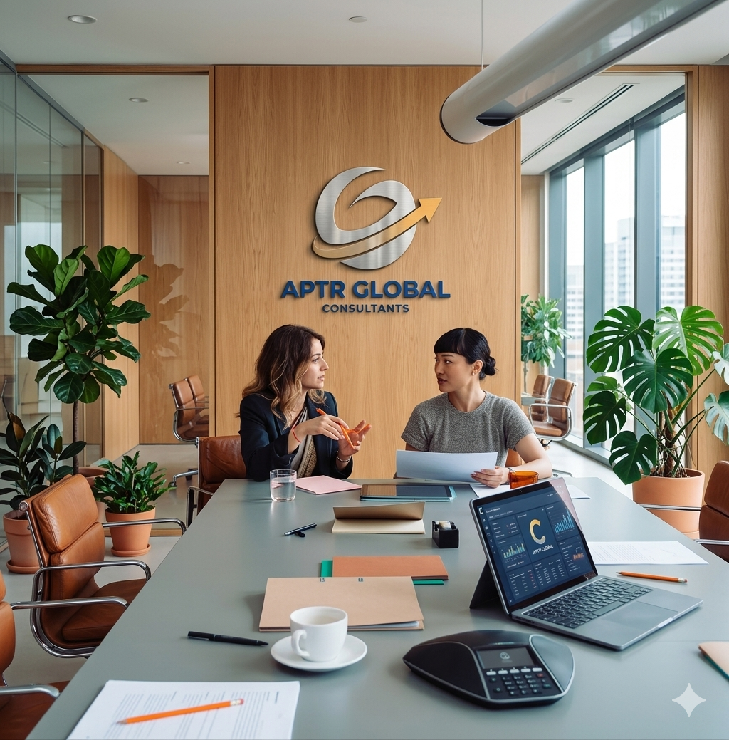 Partners in discussion